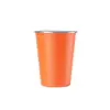 Termo de Titanio Puro Taza de Bebida Directa Anticaídas Camping de una Sola Capa Borde Enrollado Taza de Cerveza Taza de Agua para Exteriores Apilable Taza para Bebidas Frías