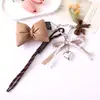 Nuevo Colgante para Teléfono Móvil Serie Miu Lazo de Perla Corazón Cadena de Llaves Colgante Versátil Creativo de Cuerda Trenzada de Nylon