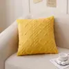Funda de almohada jacquard tafetán nueva y más gruesa, disponible en varios tamaños, funda de cojín, funda de almohada, almohada cuadrada geométrica simple