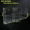 Caja Blanca de Acrílico para Teléfono sin Perforaciones Display Caja de Almacenamiento para Teléfono Organizador Pared para Empleados de Oficina Almacenamiento de Teléfono