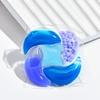 Fabricante de Pérolas para Lavar Roupa de Guangdong Pérolas de Lavar Roupa Multiefeito com Cinco Cavidades 15g Pérolas de Fragrância com Fragrância de Longa Duração