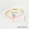 Distrito Lu Pulsera de Serpiente con Goteo de Aceite de Zircón Estilo INS Bohemio Personalidad de Nicho Pulsera Abierta Versátil para Mujer