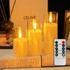 Lámpara de Velas LED sin Llama tipo Velita de Té, Funciona con Batería, Luz Ambiental Realista Parpadeante - Modelo 781510747431