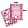 Nueva Decoración de Fiesta de Cumpleaños Infantil Tema Gato KT Bandera Hello Kitty Tarjeta para Pastel Globo Guirnalda Espiral