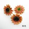 Cabeza de flor de gerbera de doble capa simulada, estilo retro, girasol, pequeño crisantemo, bricolaje, tocado, horquilla, material floral, accesorios de fotografía