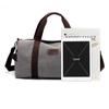 Bolsa de Viaje de Lona Lavable de 16L con Compartimento Independiente para Zapatos, Grabado de Logo, Opciones de Color Disponibles, Bolso Cruzado Versátil para Viajes de Verano