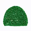 Red para el Cabello Transfronteriza, Gorra de Red Africana, Red para el Cabello de Colores para Mujer, Gorra de Red Tejida Hueca Hecha a Mano, Gorra de Red Elástica Alta Invisible para Poner