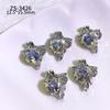 Novas joias para unhas, liga de flash, arco de diamante, broca de pilha, broca de fundo plano, broca quadrada, acessórios para unhas, faça você mesmo