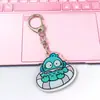 Chaveiro de Sereia Hanton de Desenho Animado Anime Peixe-Palhaço Fofo Pingente de Acrílico para Mochila de Estudante Adesivo Venda por Atacado Não