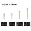 Flecha de inserción de 5,2 mm 100/140/175 malla flecha de objetivo metálica flecha de carbono mixta flecha de carbono accesorios para flechas de tiro con arco