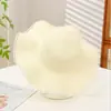 Sombrero de Paja de Playa de Verano para Mujer con Ala Ancha, Sombrero de Protección Solar para Uso en Exteriores, Sombrero para el Sol, Sombrero Parasol, Al por Mayor en Stock