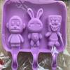 Molde de Silicona para Helado Helado diy Incoloro e Insípido Verano Hogar Hecho a Mano Autoproducido Paleta Paleta Molde Artefacto