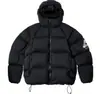 Ropa acolchada de algodón transfronteriza europea y americana Otoño e Invierno Casual Deportes Impermeable Abrigo de algodón con capucha Cortavientos Cálido Ropa exterior Ropa acolchada de algodón para hombre y mujer