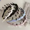 Diadema de Tela de Lunares Dulces, Nuevo Estilo Retro Versátil Pasador, Liga para el Cabello, Diadema Antideslizante, Accesorio para el Cabello