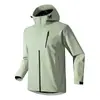 Jaqueta Shell Di Jia Mountain System Masculina Feminina Camada Única Jaqueta Shell Casal Outdoor Solta Impermeável Jaqueta de Viagem Corta-vento