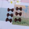 Lazo pequeño de cinta 2.5*3.8CM poliéster con pajarita ropa interior lazo de cinta accesorios de flores al por mayor