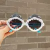 Gafas Transfronterizas con Forma de Tiburón Pequeño, Gafas Lindas Estilo Dibujos Animados para Niños y Niñas para Tomar Fotos y Posar, Estilo Bebé