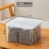 Caixa de armazenamento de remédios para banho de pés, bolsa de remédios, caixa de armazenamento transparente, caixa de plástico para armazenamento de artigos diversos para sala de estar e cabeceira