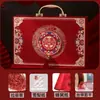 Par de Taças de Brinde para Casamento DIY Taças de Brinde para Casamento Taças de Pé Alto Conjunto de Caixa de Presente Presente de Casamento Kit de Materiais para Taças de Brinde