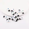 Peixe Pequeno Cerâmica Colorido Simples Transfronteiriço Furo Reto Contas Soltas Pulseira de Contas Feita à Mão DIY Colar Acessórios de Joias Atacado