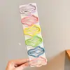 Pinzas para el pelo de colores dulces para niñas, Accesorios para el pelo de animales de dibujos animados y flores, Set de pinzas lindas y no dañinas para el flequillo