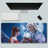 Mouse Pad Perfect World Extra Grande Anime Bidimensional Shi Hao Pad para Teclado de Computador Escritório Jogo Antiderrapante Espesso para Mesa