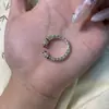Nuevo Estilo Chino Estilo Antiguo Pulsera con Trazos Dorados Patrón de Hierba para Mujer Anillo Abierto Sólido Paz Alegría Pulsera Estilo Étnico Retro