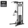Máquina de entrenamiento de aves pequeñas de un solo lado con cuerda de tracción hacia abajo y mariposa para gimnasio, equipo comercial de entrenamiento de tracción alta y baja