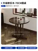 Café Retrô Americano Mesa e Cadeira de Madeira Maciça Combinação Padaria Sobremesa Loja de Chá com Leite Mesa Restaurante Ocidental Comercial Mesa Quadrada