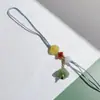 Moneda de Cobre Cadena de Loto Colgante para Teléfono Colgante para Bolso Llavero Hebilla de Anillo DIY Cuerda para Joyería Venta al por Mayor Múltiples Colores Disponibles