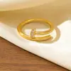 Nuevo Anillo Calado Completamente Incrustado con Diamantes Transfronterizo, Versión Ancha con Incrustaciones de Diamantes, Moderno y Elegante, Anillo Abierto Ajustable para el Dedo Índice
