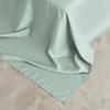Sábana de Cama Lanjing Tencel de los 60s Color Sólido de una Pieza Seda Helada Sábana de Cama de Verano Funda de Almohada Juego de Tres Piezas Cama Doble de Verano para Dormitorio