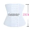 Cinto Abdominal Respirável de Corte para Todas as Estações, Não Enrola, com Ossos de Aço, Cinto Slim, Seis Fileiras, 13 Fivelas
