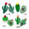 Fábrica de Bordado de Dongguan Planta Cactus Planificador Parche Decorativo Pin Bordado Aplicación Parche de Tela