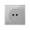 Enchufe de pared británico de dos posiciones con interruptor Panel de enchufe estándar británico de Hong Kong Enchufe estándar británico 146