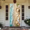 Temu Amazon Xiyin Especializado en Cubierta Decorativa Elástica para Puerta de Habitación, Cubierta de Puerta Estilo Estrella de Mar de Fácil Instalación