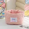 Cesta de Almacenamiento para Mesita de Noche de Dormitorio Dopamina Altamente Atractiva, Cesta de Almacenamiento de Tela de Gran Capacidad Linda, Cesta Organizadora de Muestras de Maquillaje