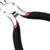 Fabricantes fornecem alicates de corte diagonal de 5 polegadas com cabo de plástico preto e vermelho, alicates de corte diagonal com mola que economizam esforço, alicates de corte diagonal
