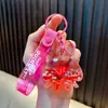Llavero de Pulpo Rellenado de Aceite Acrílico Lindo Velero Botella de Arena Movediza Líquida Colgante de Océano Pequeño Regalo Creativo Venta al por Mayor