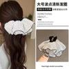Goma para el Pelo Extra Grande con un Hermoso Moño de Ballet, Pañuelo Cuadrado, Cuerda para Cola de Caballo de Gama Alta, Accesorio para el Cabello de Diseñador, Nuevo