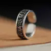 Anillo Cabeza de Dragón Zodiacal Supremo Transfronterizo Europeo y Americano para Hombre Dominante Retro Joyería de Mano Anillo de Calavera Punk Personalidad