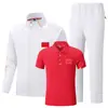 Traje Deportivo de Tres Piezas National Server para Hombres y Mujeres Primavera y Otoño Uniforme de Ceremonia de Premiación del Equipo Chino Ropa Deportiva para Eventos Deportivos Personalizable