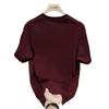 Moda de moda con estilo y personalidad, estampado de letras, manga corta, para hombre, verano, nueva camiseta, top de media manga