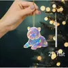Pingente de Acrílico Plano 2D Transfronteiriço Xiyin Menina, Pessoa Idosa, Animal, Decoração para Pendurar no Carro, Enfeite Divertido para Pendurar
