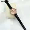Relógio transfronteiriço Sanda tendência da moda simples pulseira verde pequena à prova d'água quartzo relógio feminino atacado