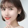 Nuevos Pendientes de Aro con Forma de Corazón Europeos y Americanos 2024 Pendientes de Amor de Moda Joyería para Orejas Casual Joyería Diaria para Fiesta para Mujeres