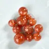 Sol Dourado Natural Contas Soltas Morango Dourado Contas Soltas de Cristal Pulseira DIY Laranja Laranja Pulseira Feminina Arusha