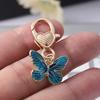 Pinduoduo Xiyin Label Llavero Colgante de Moda Transfronterizo Decoraciones de Colgante de Gato Mascota Mariposa Abeja Pez Gato