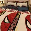Conjunto de Cuatro Piezas para Niños Dormitorio de Estudiantes Juego de Tres Piezas Dormitorio Dormitorio Cama Superior e Inferior Funda Nórdica Sábana Funda de Almohada Individual