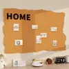 Fondo de fieltro de forma irregular transfronterizo, no requiere taladro, para almacenar accesorios, ocultar imperfecciones, aislamiento acústico, decoración de pared, adhesivo de pared para fotos